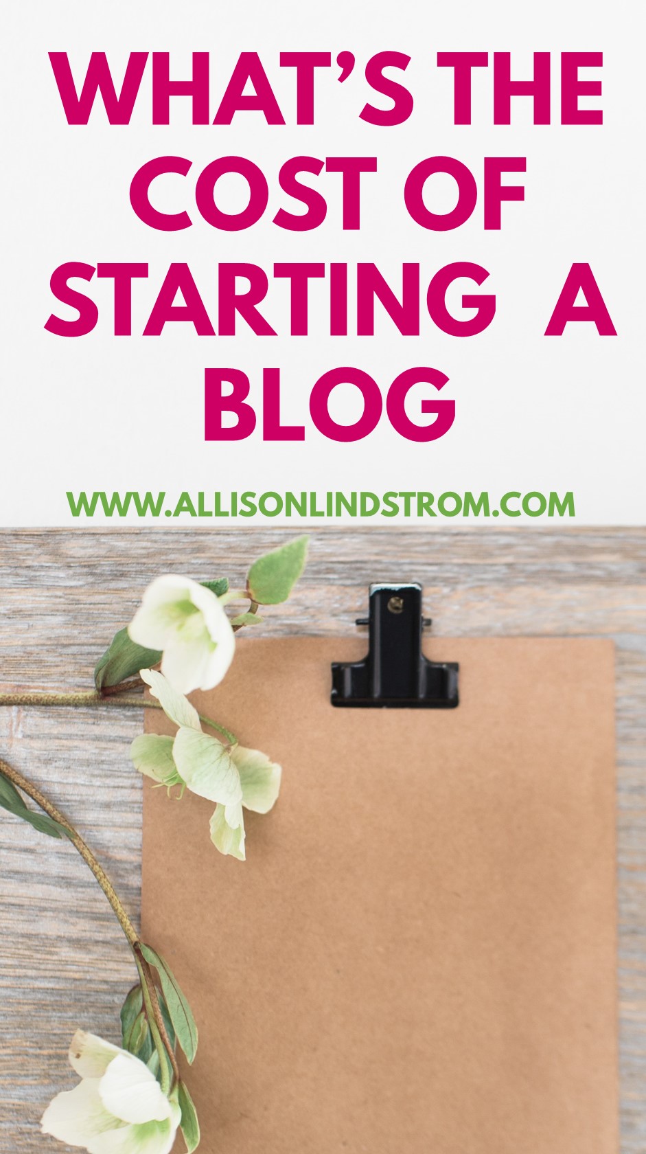 Got your dreams set on starting a blog but worried about how much it's going to cost? There are a lot of things that you can DIY or even put off until a later date, when you're more established. Here are what I consider to be the most important cost…